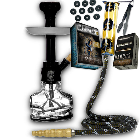 MYA Chico Hookah with reverse flow and All accessories free