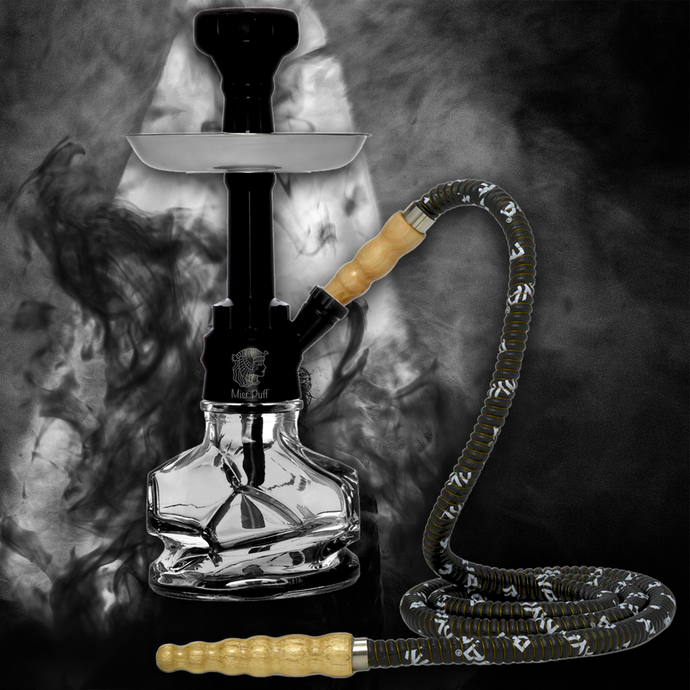 MYA Chico Hookah with reverse flow and All accessories free